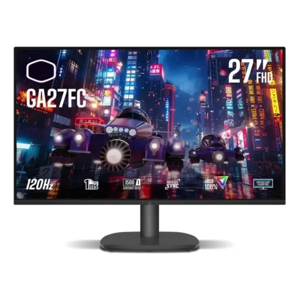 مانیتور گیمینگ کولر مستر مدل GA27FC سایز 27 اینچ