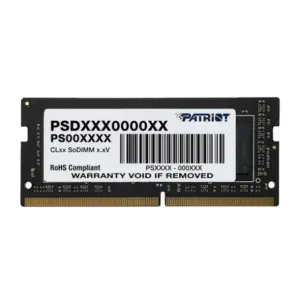 رم لپ تاپ DDR5 تک کاناله 4800 مگاهرتز CL40 پاتریوت مدل Signature Line ظرفیت 32 گیگابایت