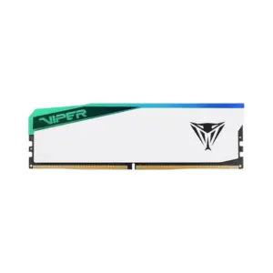رم دسکتاپ DDR5 تک کاناله 5200 مگاهرتز CL36 پاتریوت مدل Viper Elite 5 RGB ظرفیت 16 گیگابایت