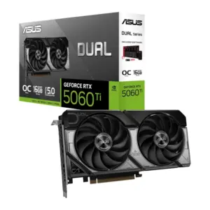 کارت گرافیک ایسوس Dual GeForce RTX 5060 TI OC Edition 16GB GDDR7