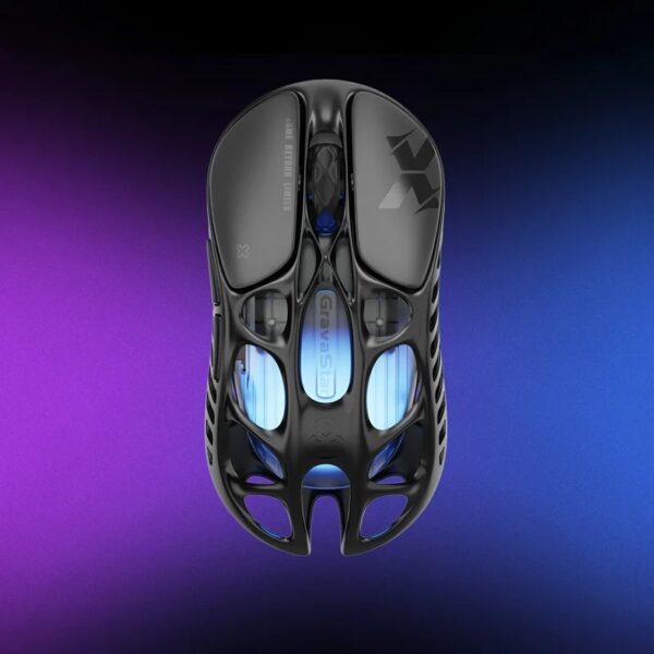 موس گیمینگ GravaStar Mercury X Wireless Gaming Mouse | Galaxy Black