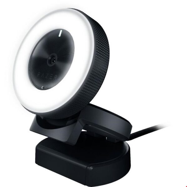 وبکم استریمینگ Razer Kiyo Black با حلقه نور LED و وضوح Full HD