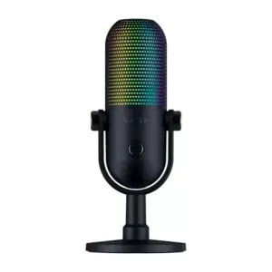 میکروفون Razer Seiren V3 Chroma Black با نورپردازی RGB