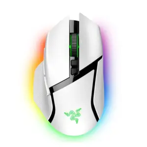 ماوس بی‌سیم گیمینگ Razer Basilisk V3 Pro White RGB