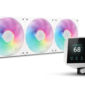 خنک‌کننده مایع DeepCool Mystique 360 ARGB White – ۳۶۰